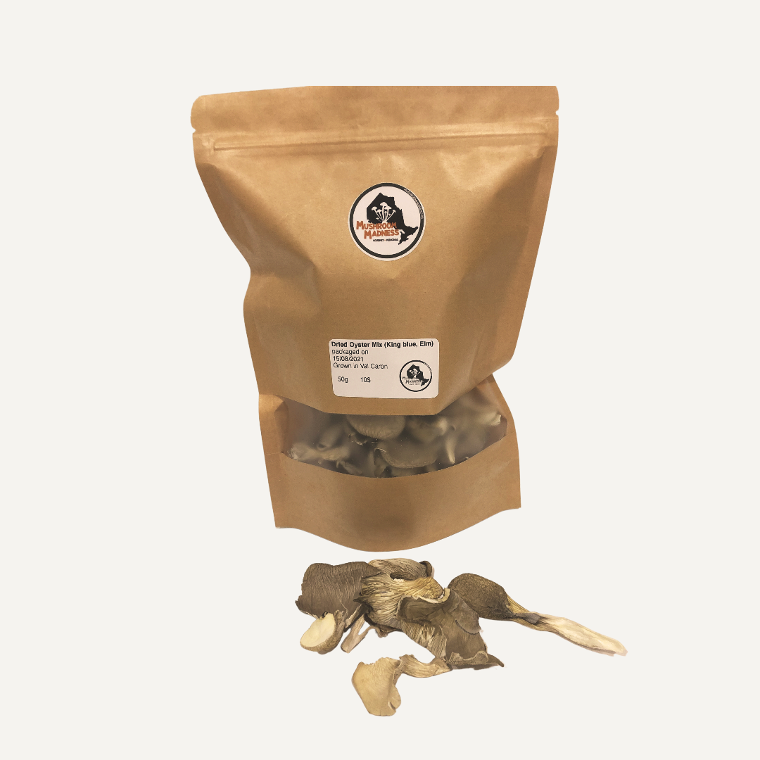 Dehydrated Oyster mushrooms